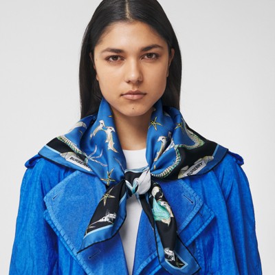 Silk square scarf Clearance