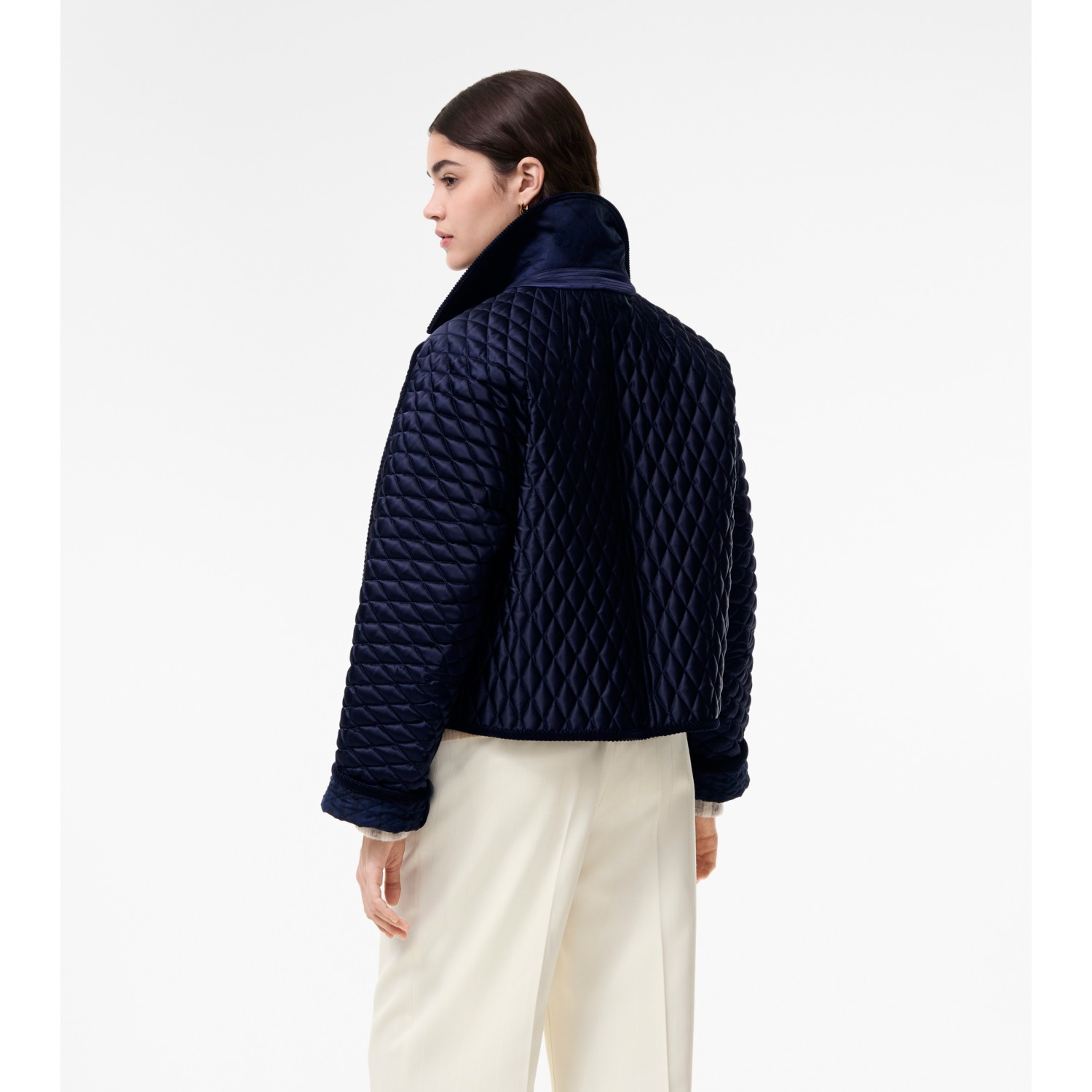 Cropped Quilted Nylon Floriston Jacket - thumbnail 8