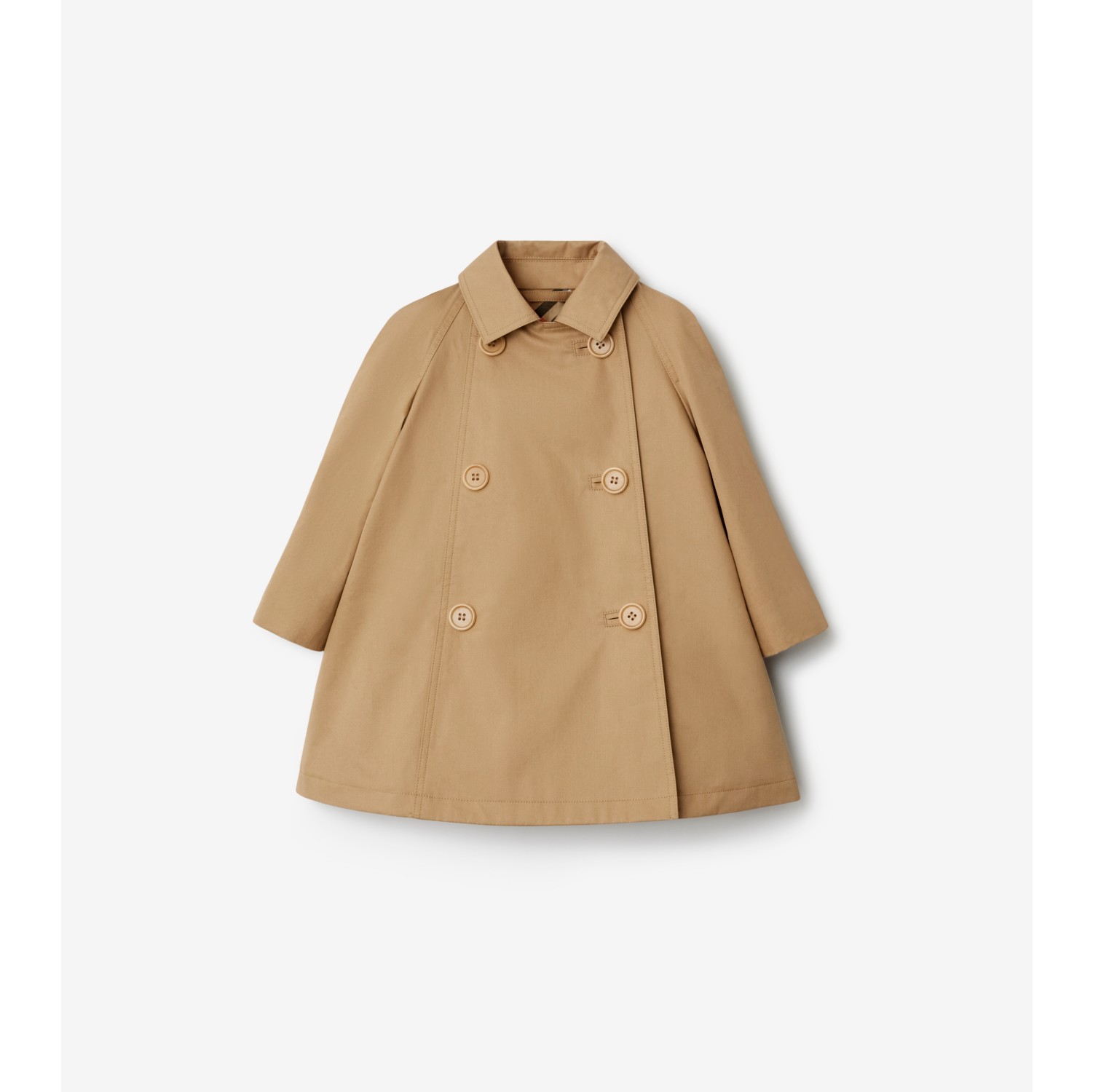 Cotton Trench Coat in Archive beige - Children | Burberry® Official