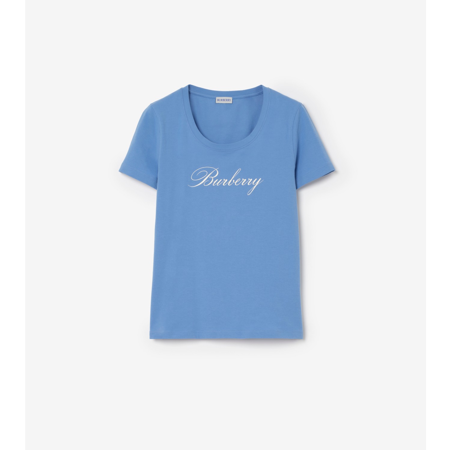 Logo Stretch Cotton T-shirt