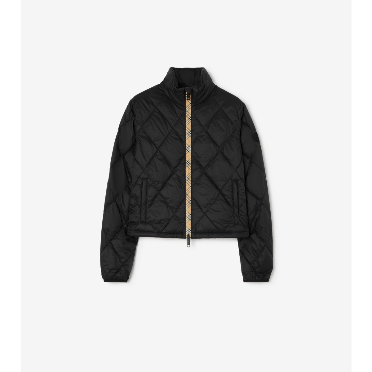  Check Packable Quilted Nylon Bramford Jacket