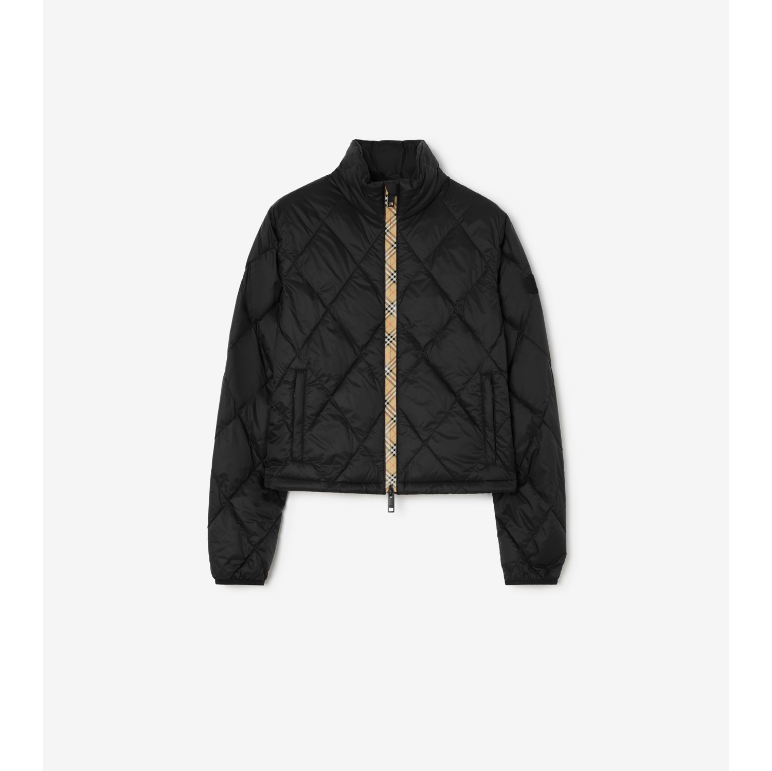 Checker-tape Quilted Nylon Bramford Jacket