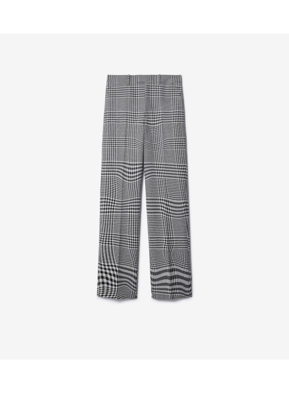 Burberry - CHECKERD TROUSERS  HBX - Globally Curated Fashion and