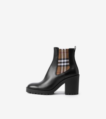 ミドルブーツ BURBERRY Women Boots 8096406 C1506 GRAIN IP CHECK beige 9EA33E6F-9AEA-444A-A3AD-