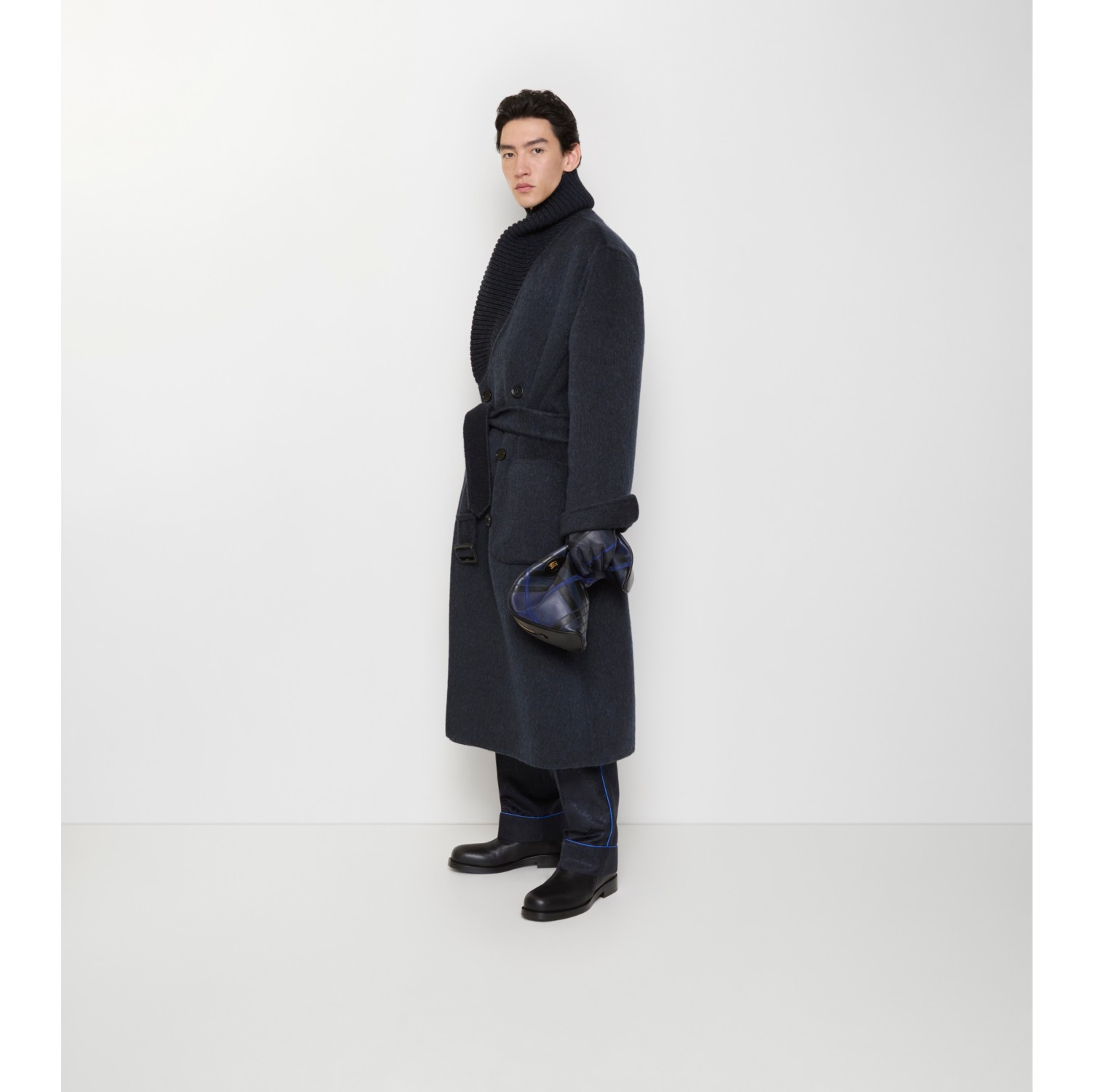 Wool Mohair Blend Coat