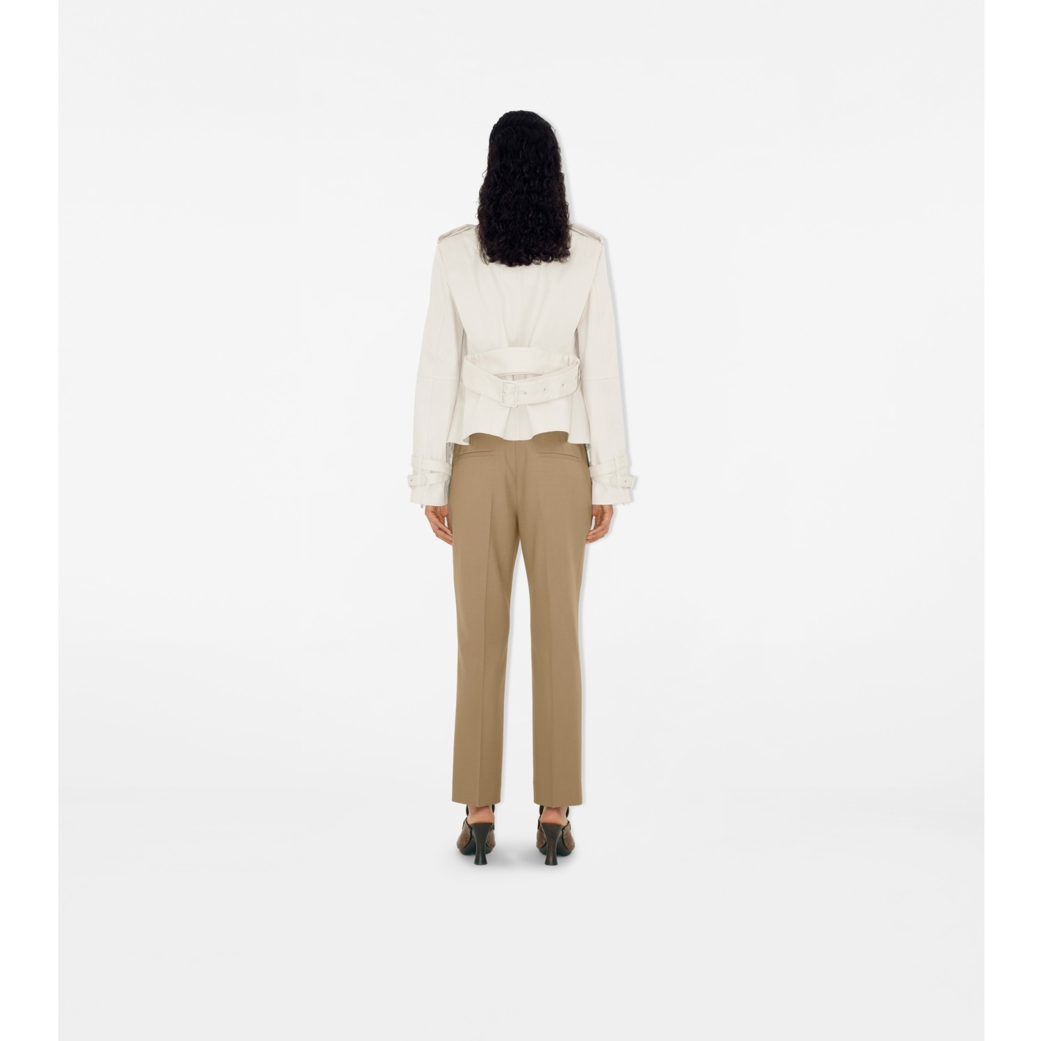 Wool Tailored Trousers