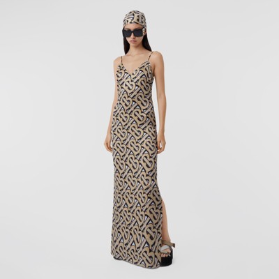 burberry slip dress