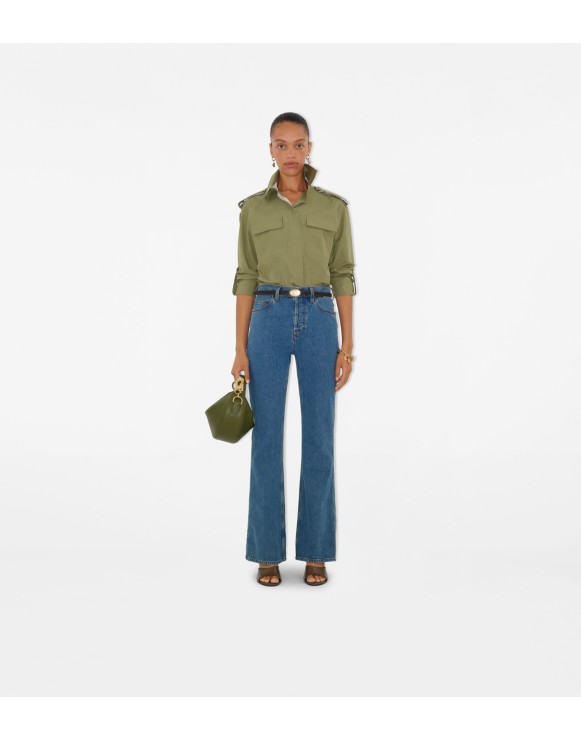 High Rise Bootcut Jeans