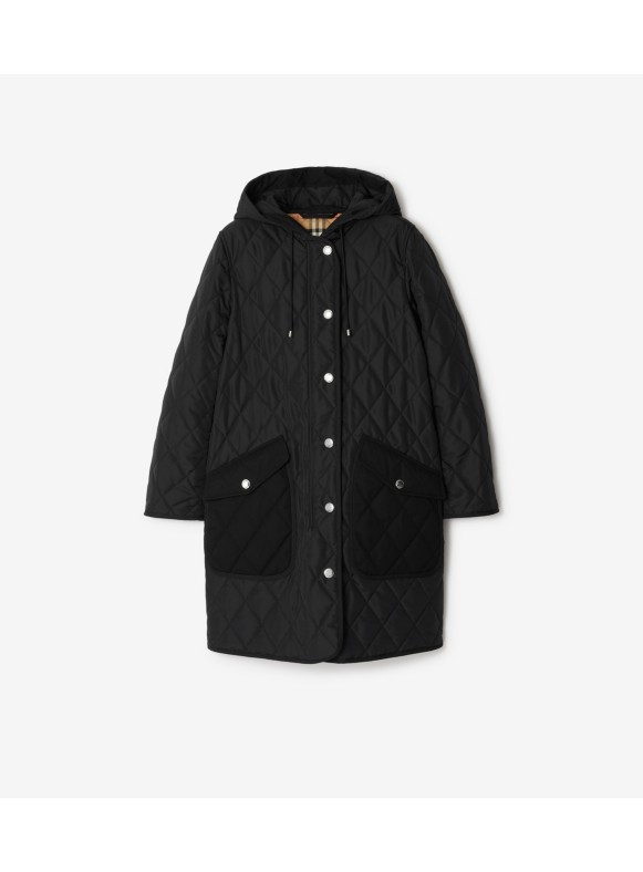 Burberry ladies hot sale quilted jackets