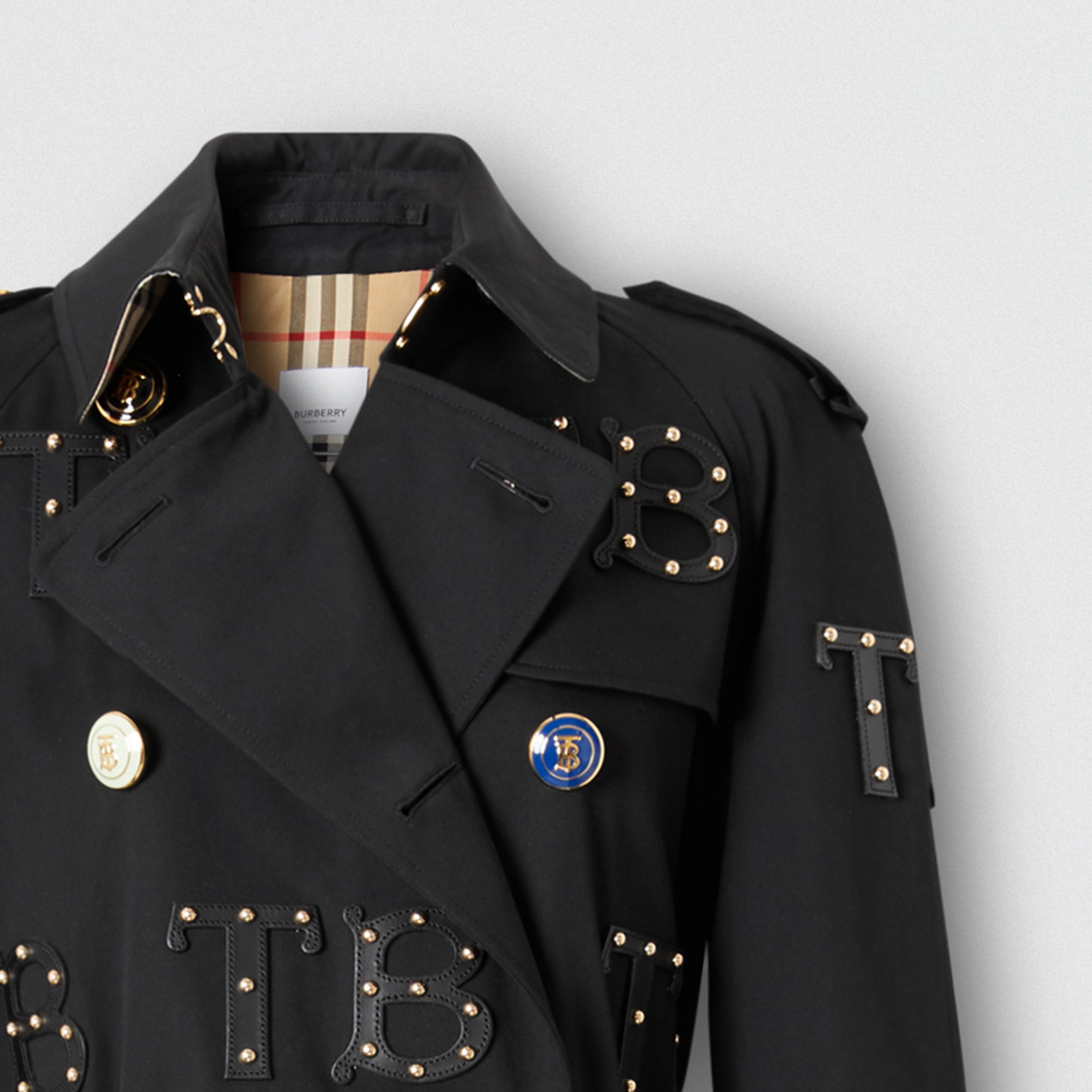 Trench coat largo de corte Waterloo (Negro) - Mujer | Burberry® oficial - 2