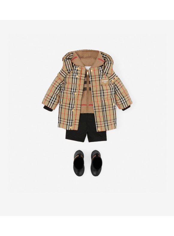 Burberry baby boy on sale coat