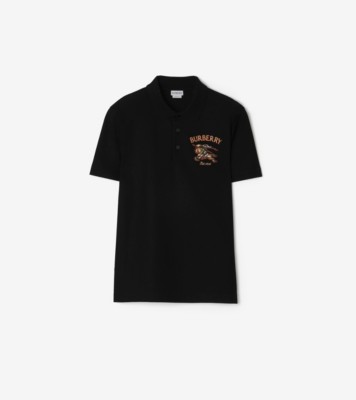 Knight Check Cotton Polo Shirt ®