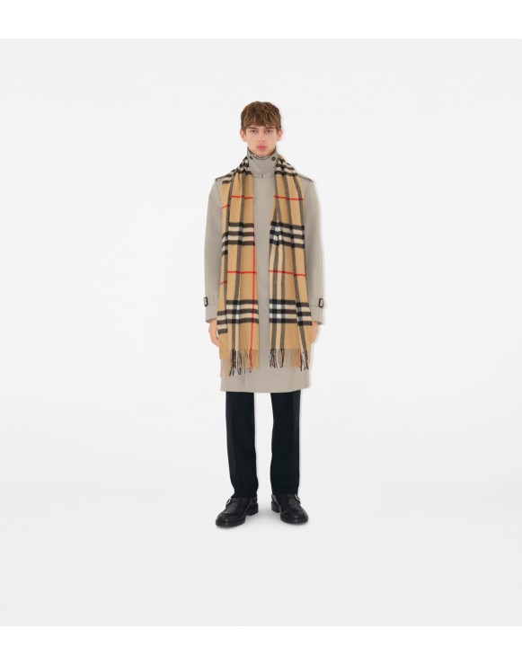Burberry scarf mens online sales