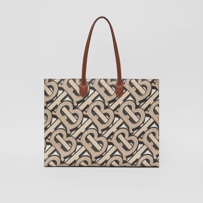 burberry canvas tote bag