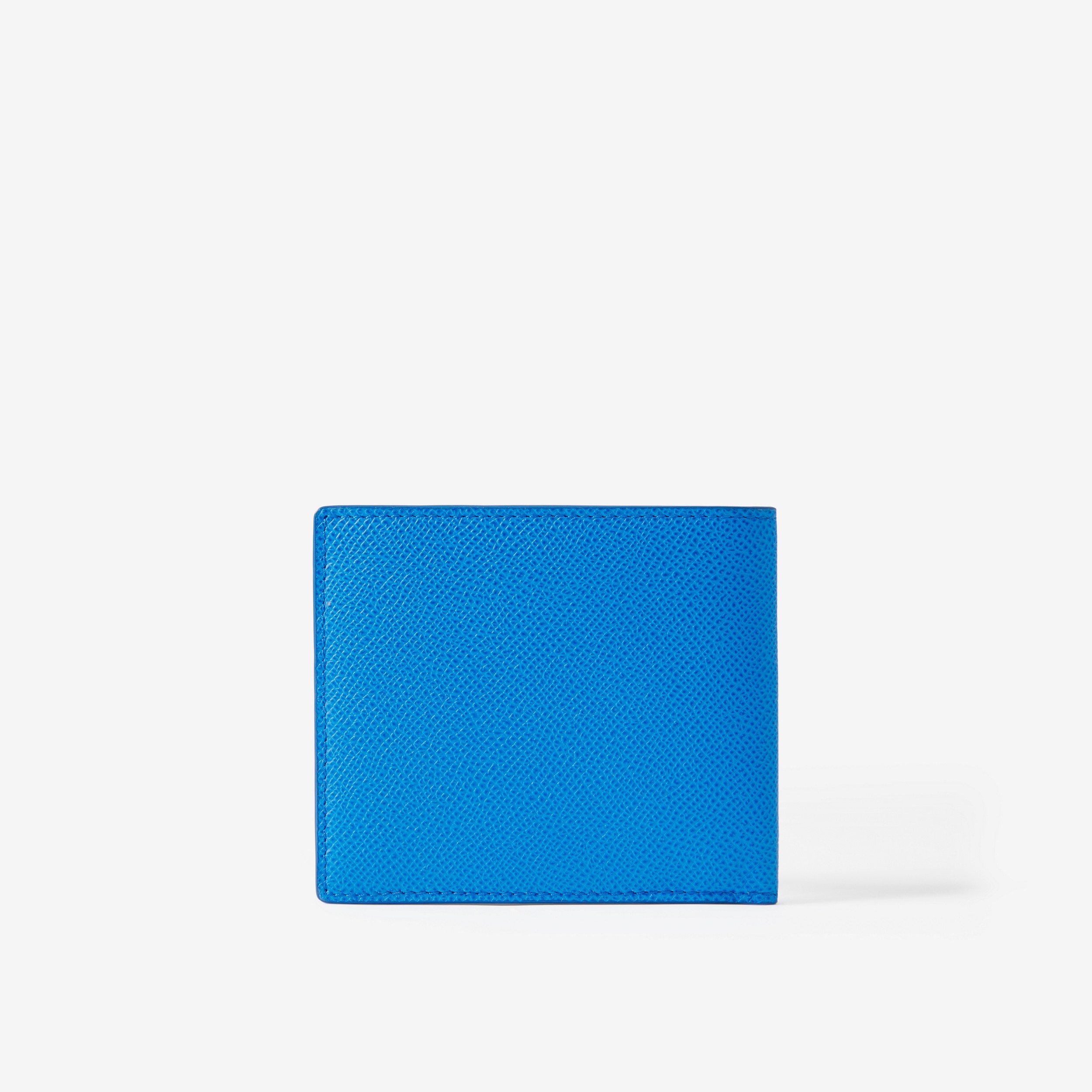 Grainy Leather TB Bifold Wallet in Vivid Blue - Men | Burberry® Official - 3