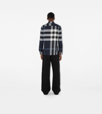 Burberry Vintage Check wool blend shirt - White