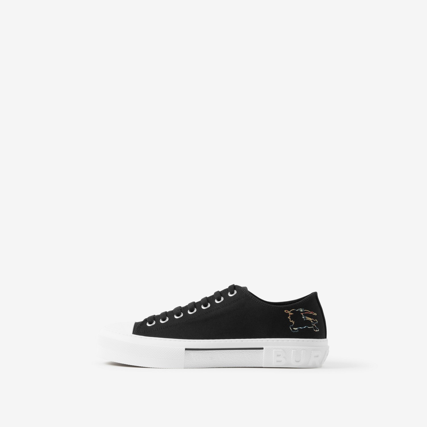 Check EKD Cotton Sneakers in Black - Men | Burberry® Official