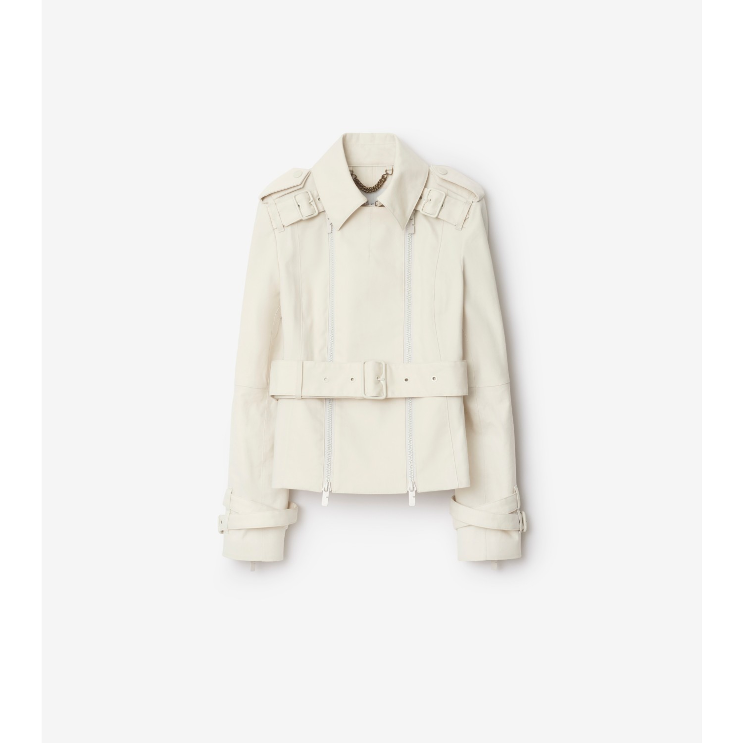 Bonded Cotton Trench Jacket