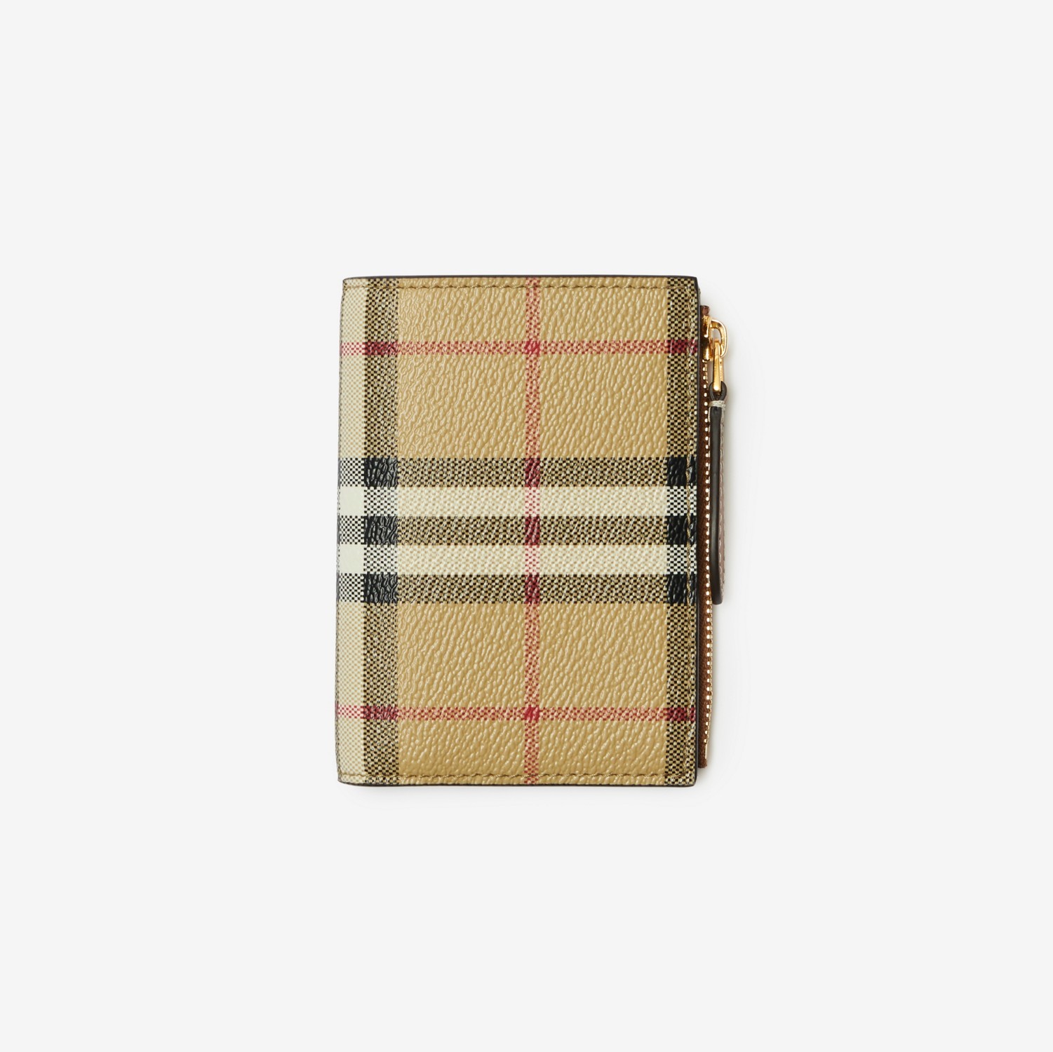 Small Check Bifold Wallet