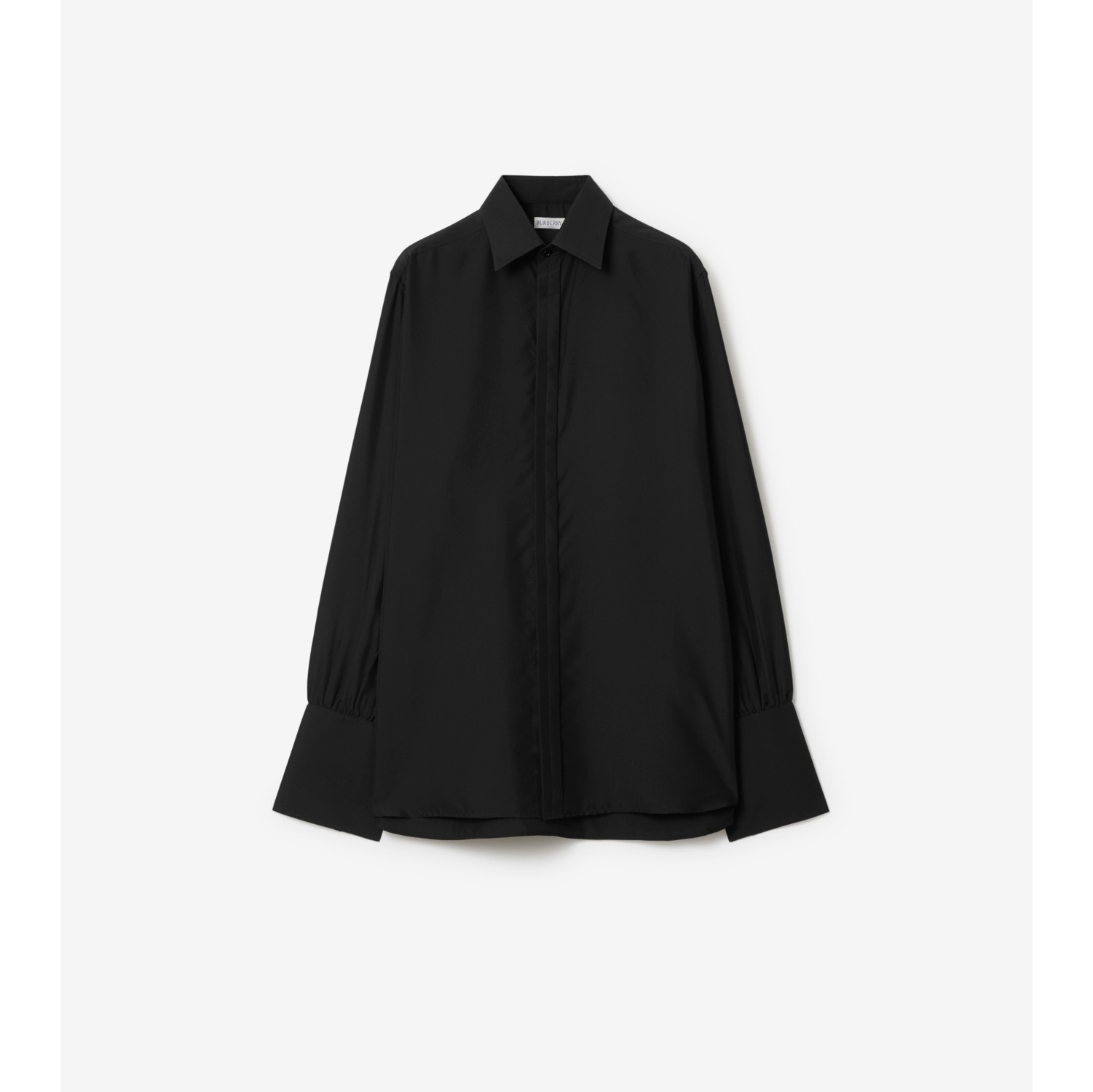 Burberry black store button down