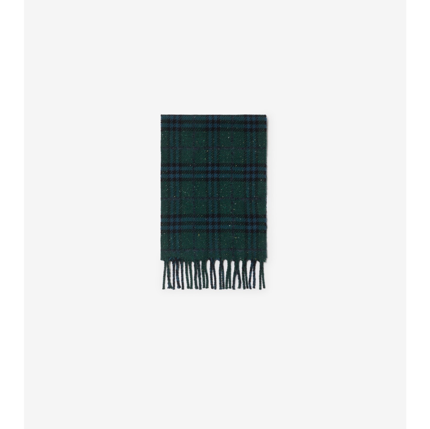 Check Cashmere Blend Scarf