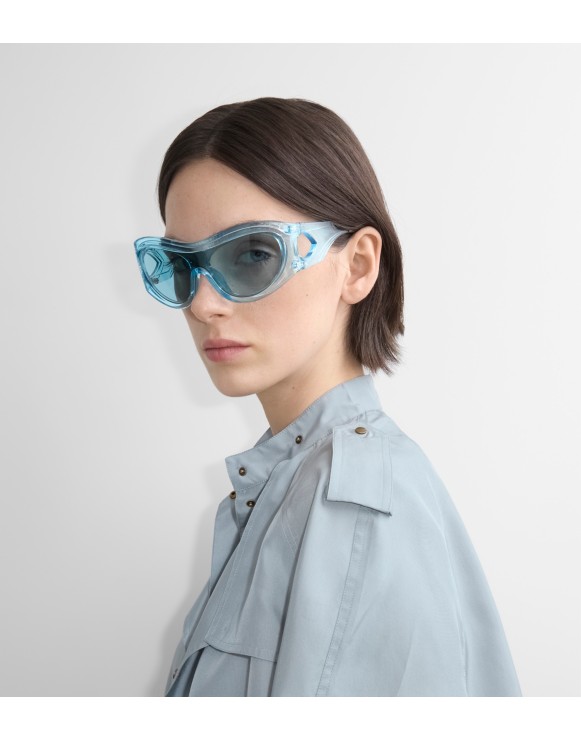 Shield Cutout Sunglasses​