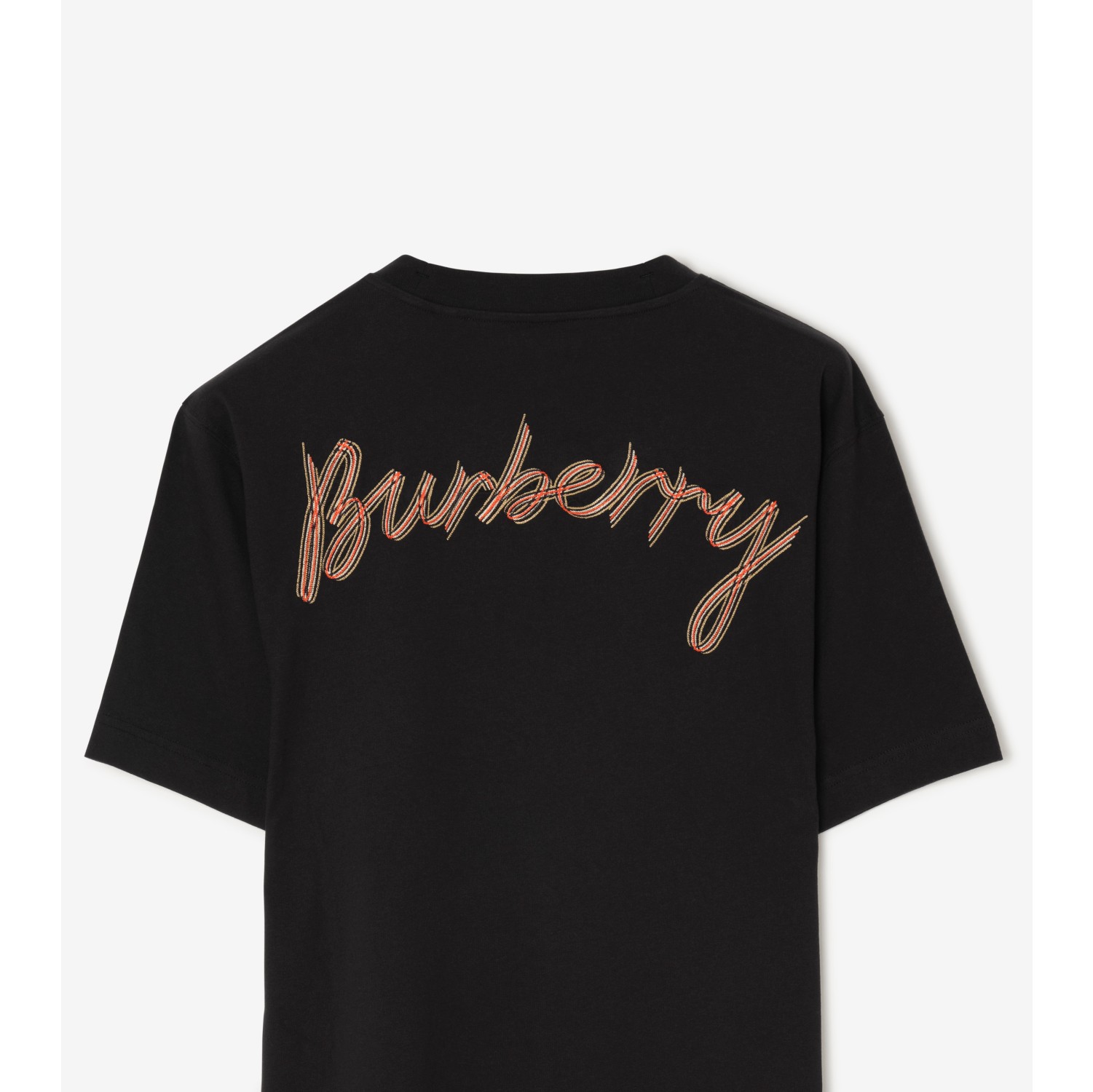 ロゴ コットンTシャツ (ブラック) - メンズ | Burberry®公式サイト