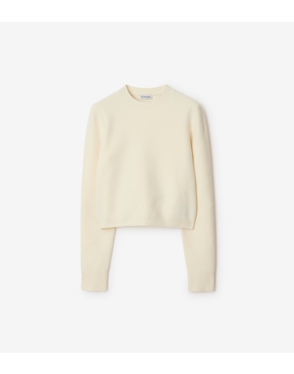 Pull en coton et laine mélangés