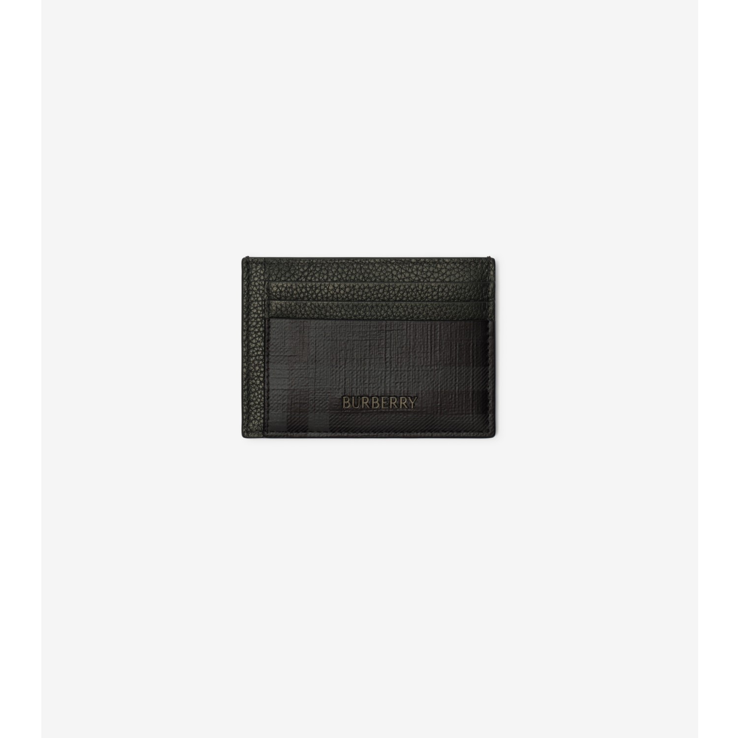 City Check Clip Card Case