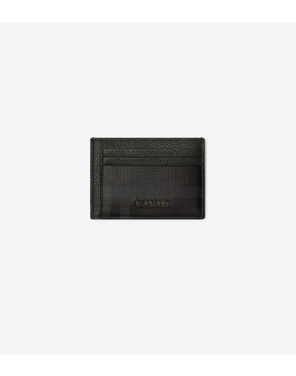 City Check Clip Card Case