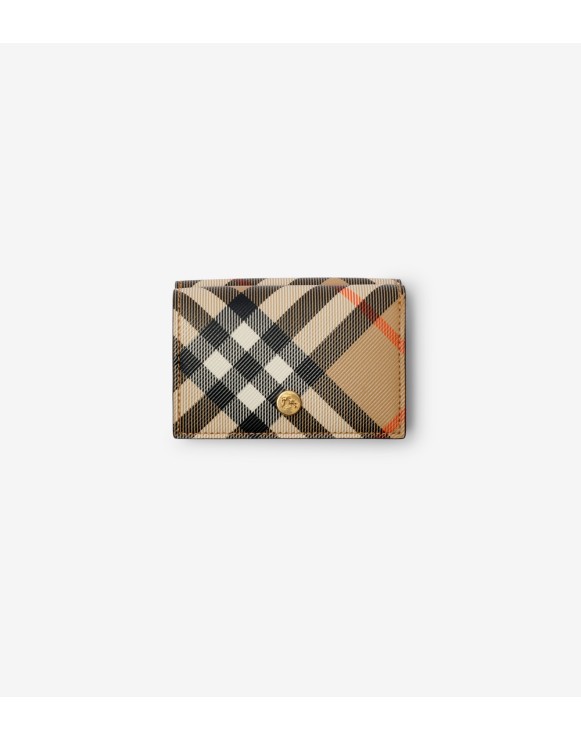 Burberry wallet with strap best sale