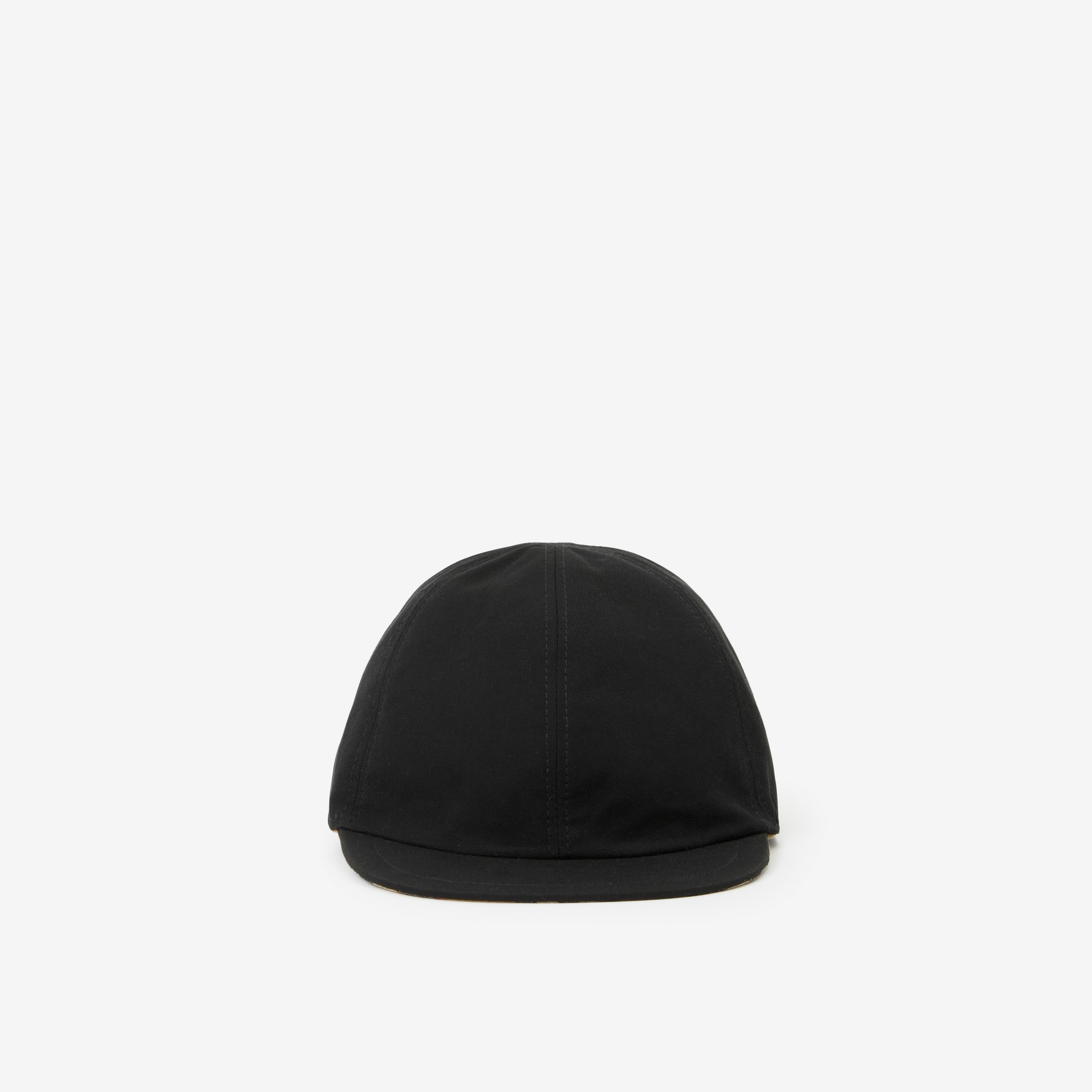Gorra de béisbol reversible en algodón de gabardina (Negro) - Niños | Burberry® oficial - 2