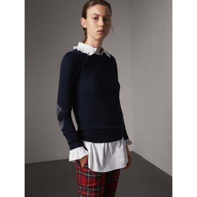 burberry merino wool sweater