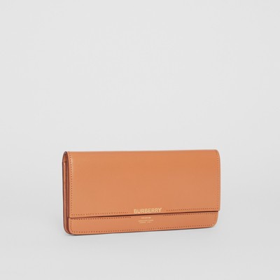 burberry orange wallet