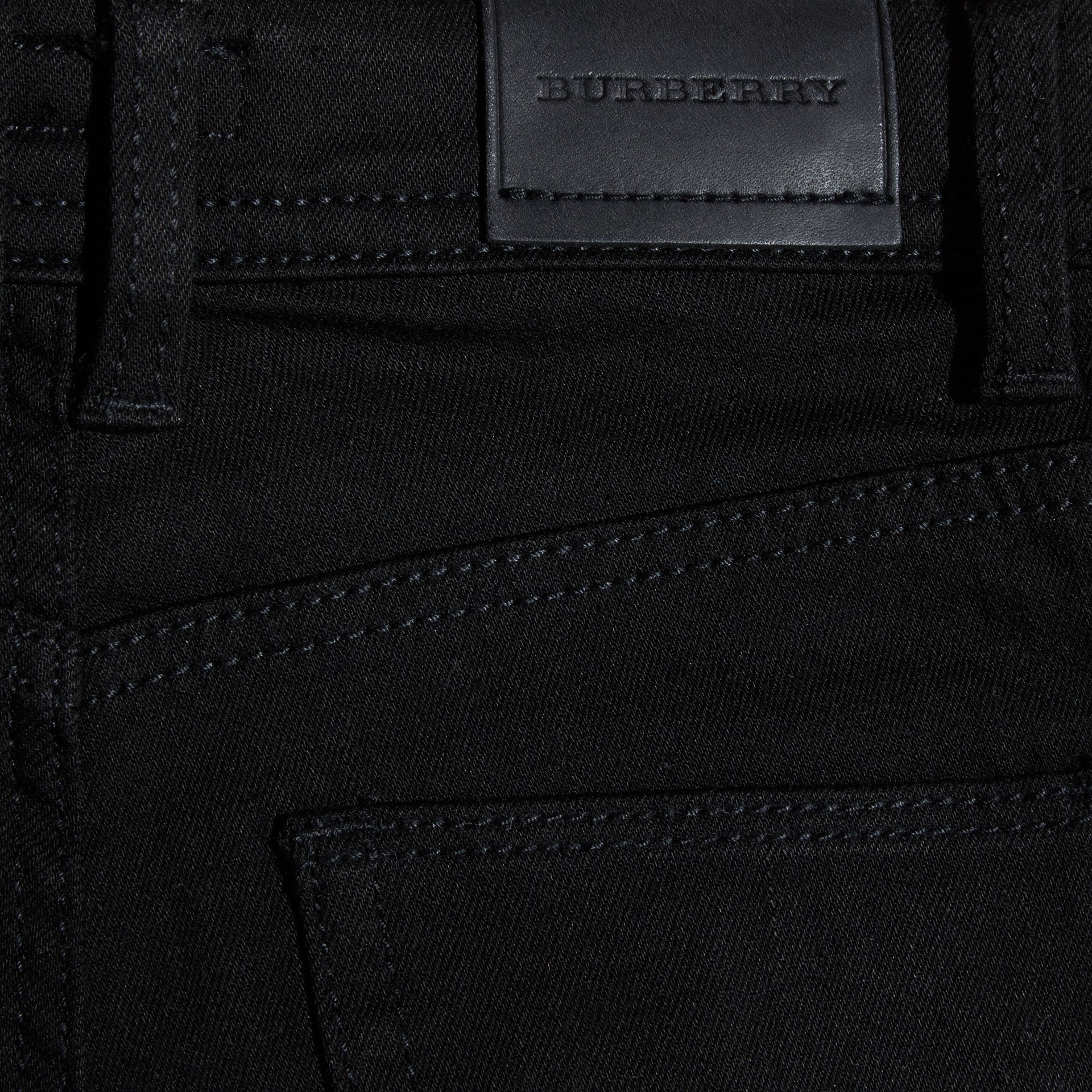 Skinny Fit Jeans in Black - Girl | Burberry United States