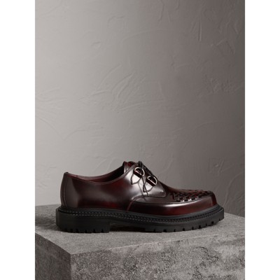 burberry sneakers bordeaux