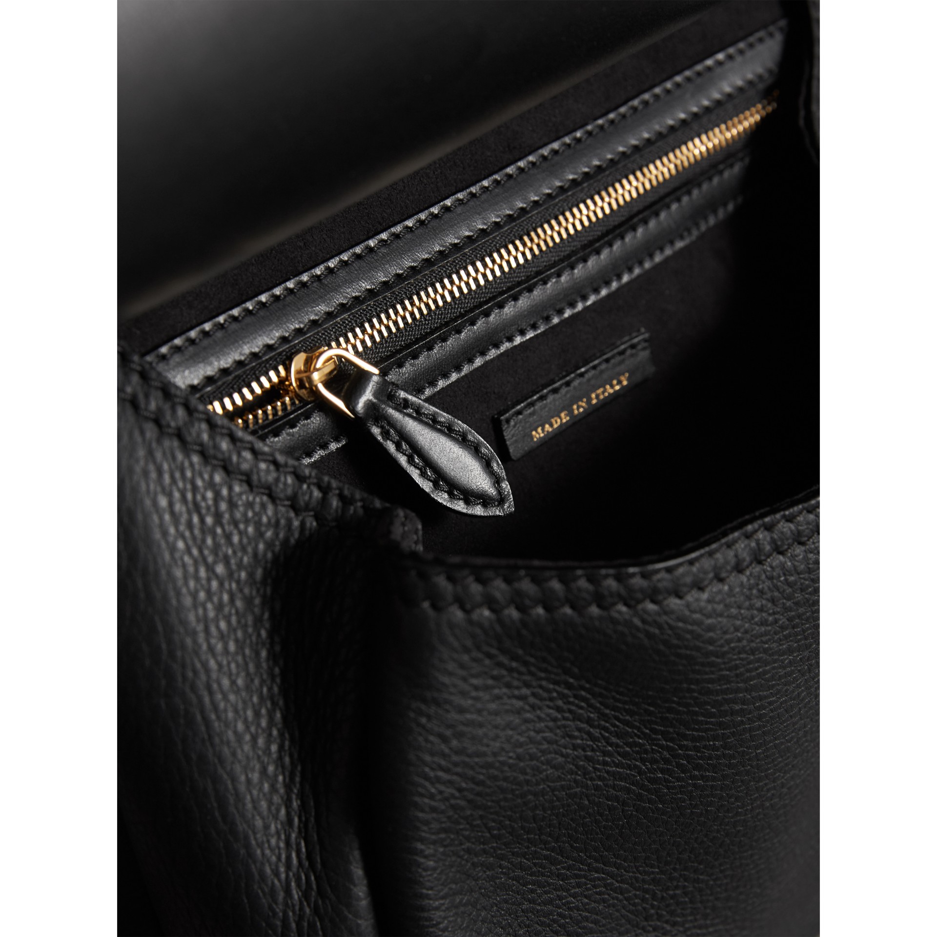 The Bridle Bag in Leather in Black - Women | Burberry United States