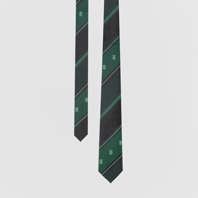 burberry tie green