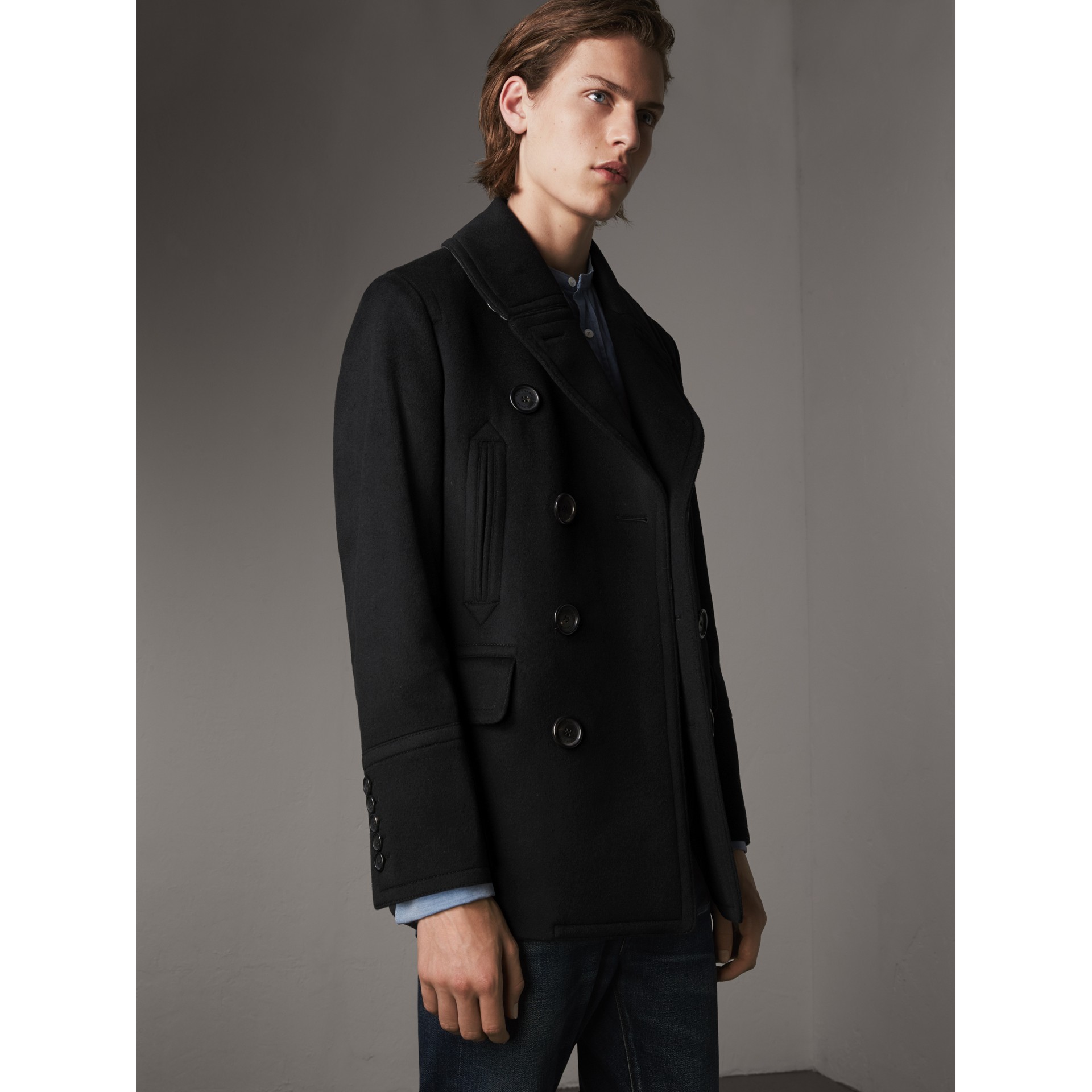 Black mens pea coat We provide Discounts on Mens Overcoats, trench coat, pea coats, and Double Breasted coats. Get one of these overcoats for men online at fabulousdown4allb7.cf JavaScript seems to .