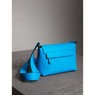 blue burberry bag