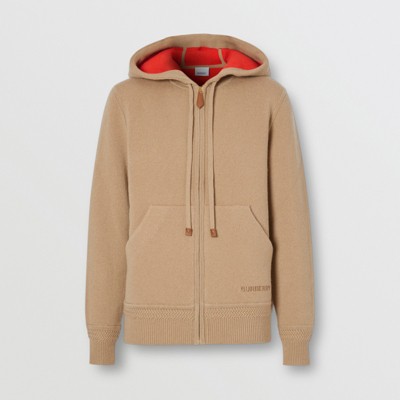 cashmere hooded top