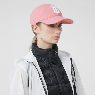 monogram motif baseball cap