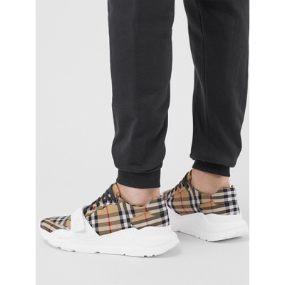 burberry vintage check sneakers