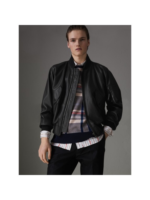Men’s Jackets | Leather Bikers, Bomber & Quilted | Burberry United States