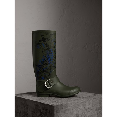 burberry rain boots mens cheap