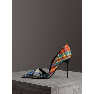 burberry pumps womens blue