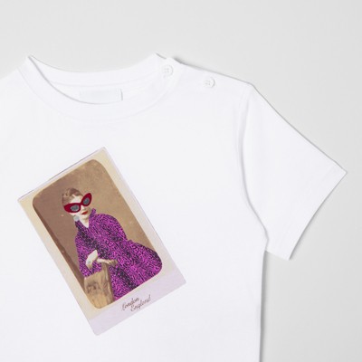 burberry t shirt kids purple