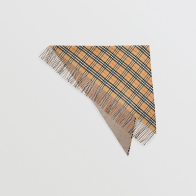 burberry triangle scarf