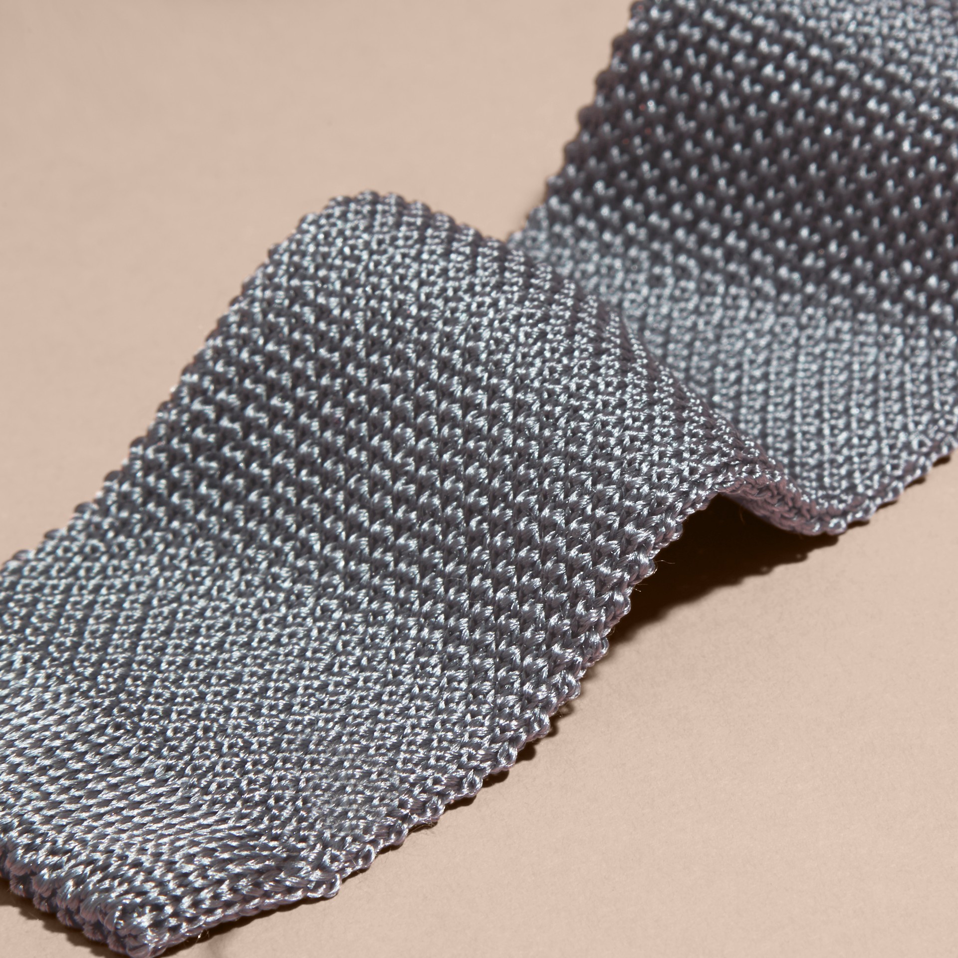 slim knitted tie