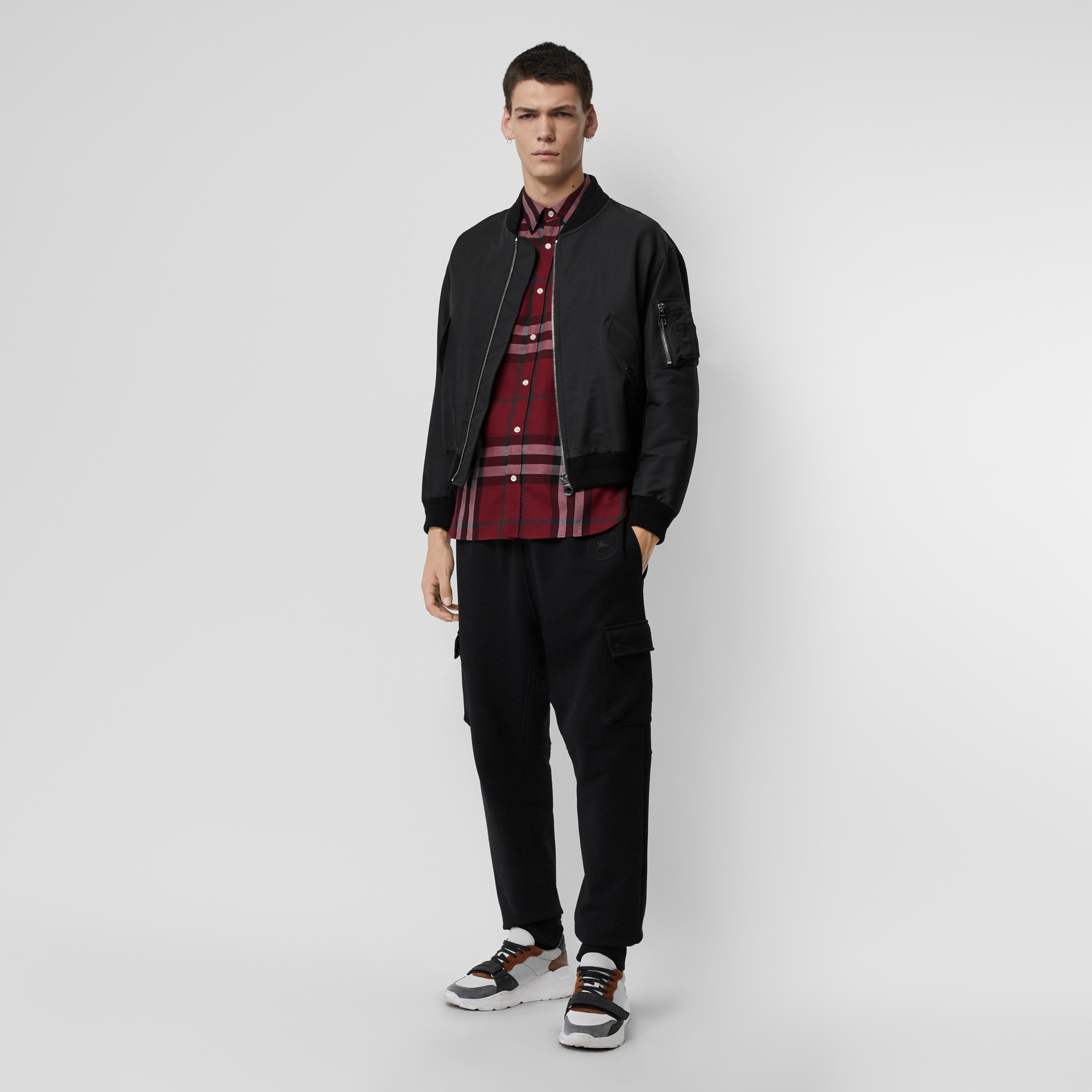 burberry flannel mens